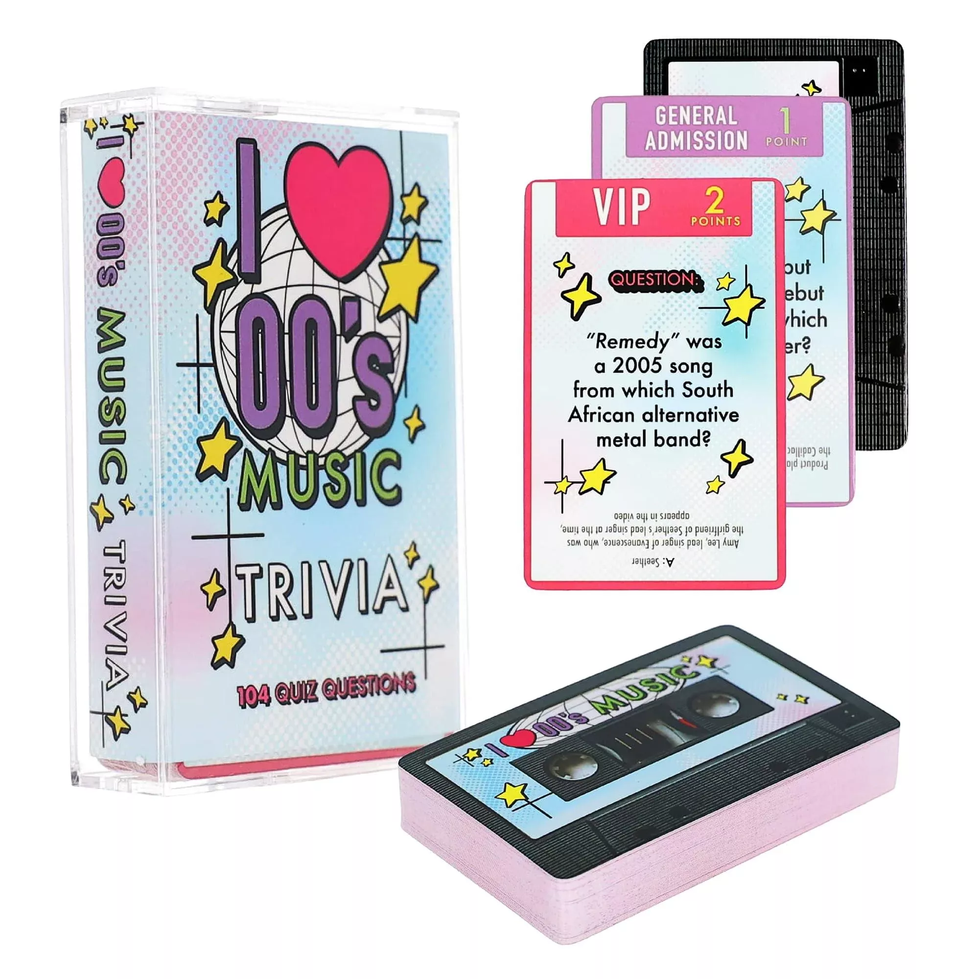 00s Music Trivia Card Game