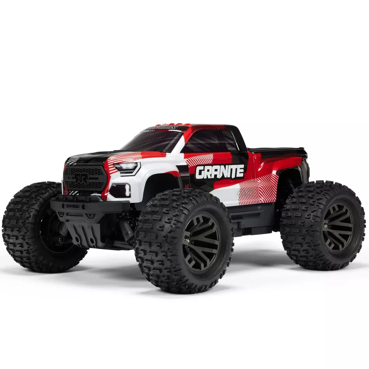 1/10 GRANITE 4X4 223S BLX BRUSHLESS MONSTER TRUCK RTR WITH DSC, GUN METAL ARA4302