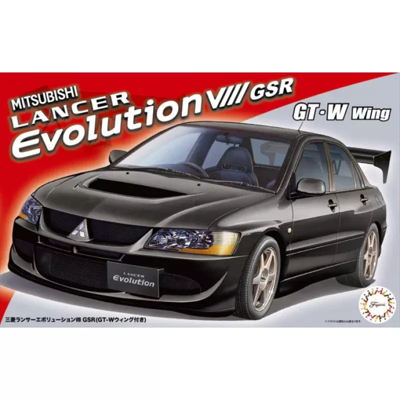 1/24 Mitsubishi Lncr EVO 8 GSR