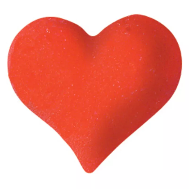 1 Red Heart Dec-Ons Pressed Sugar Shape