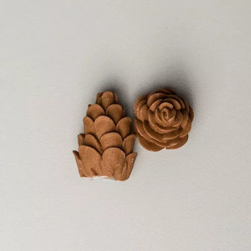 1 Royal Icing Pinecones*
