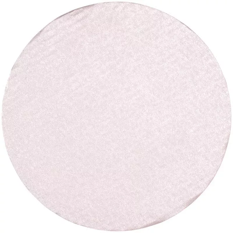 10 Inch Pink Foil Round Cake Board/Drum