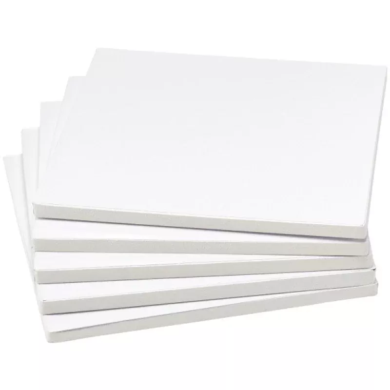 10 inch White Square Cake Drum 1/2