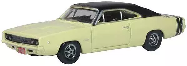 1968 Dodge Charger – Assembled — Yellow, Black
