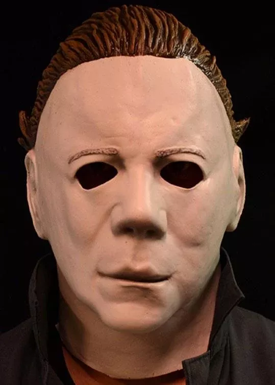 1981 Halloween II Economy Edition Full Overhead Costume Mask Adult