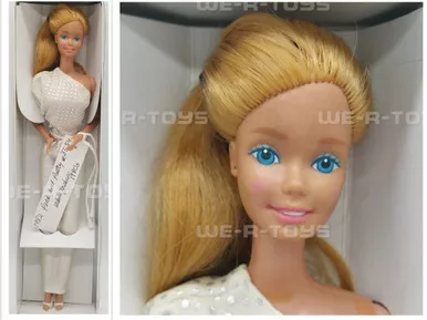 1982 Pink and Pretty Barbie #3554 White Fashion USED