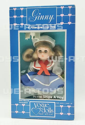 1986 Ginny Ships A'Hoy Doll No. 71-1160 Vogue Dolls NEW