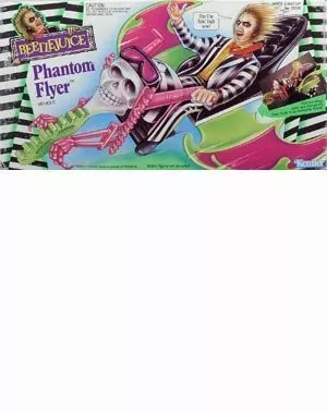 1990 Beetlejuice Phantom Flyer Toy Vehicle Kenner #30190