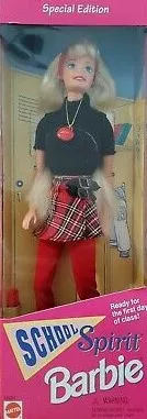 1995 School Spirit Barbie Doll Special Edition Mattel #15301