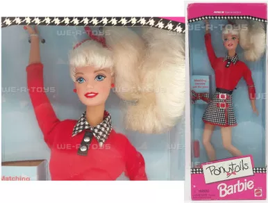1997 Ponytails Barbie AAFES Special Edition Blonde NRFB