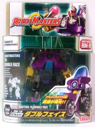 2004 Takara Robot Masters RM-19 Double Face Transforming Robot Action Figure