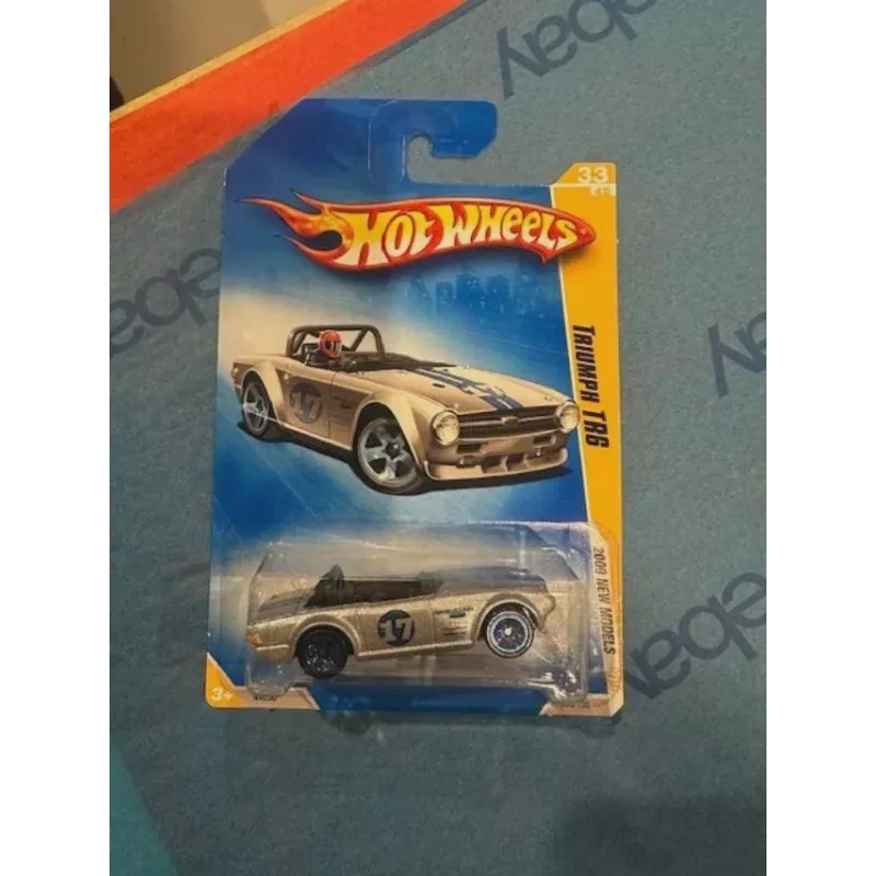2009 Hot Wheels New Models Triumph TR6 #33 Silver