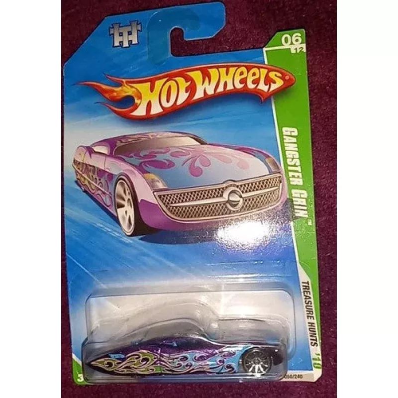 2010 Hot Wheels GANGSTER GRIN Treasure Hunt