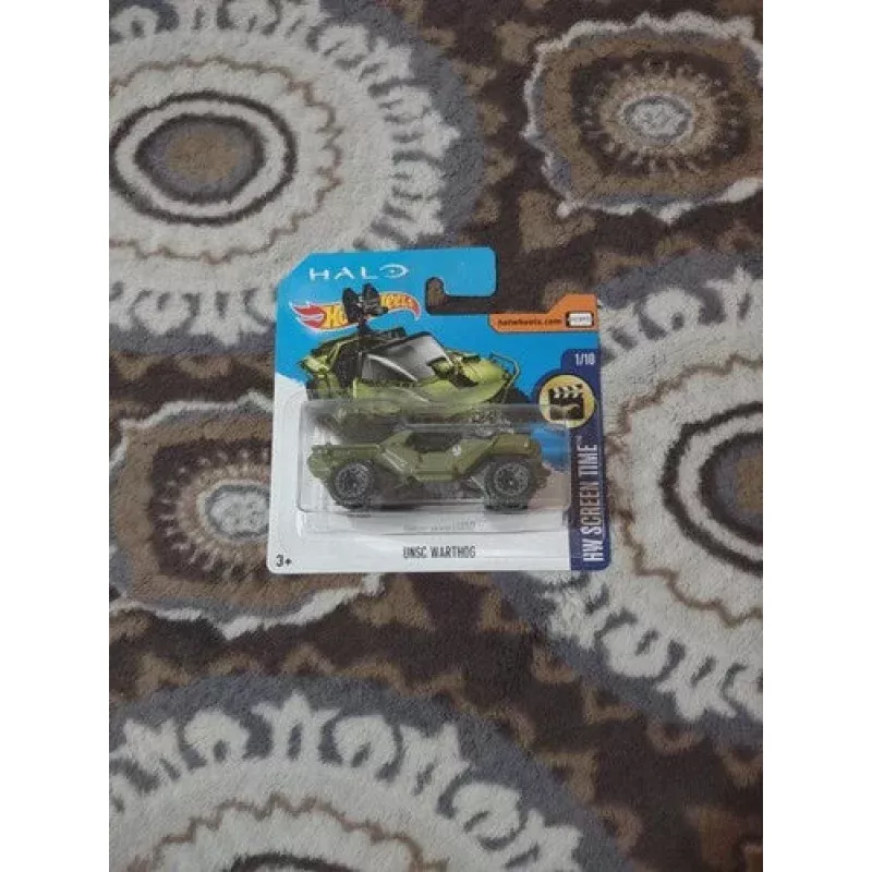 2017 Hot Wheels Short Card Halo UNSC Warthog