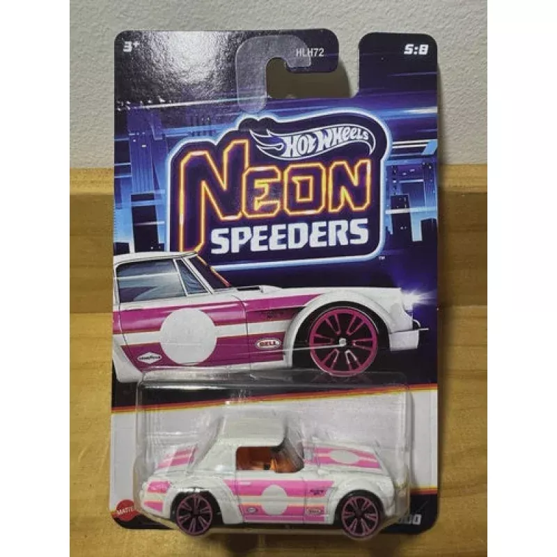 2025 HOT WHEELS Neon Speeders - Datsun Fairlady 2000 (#5 White)