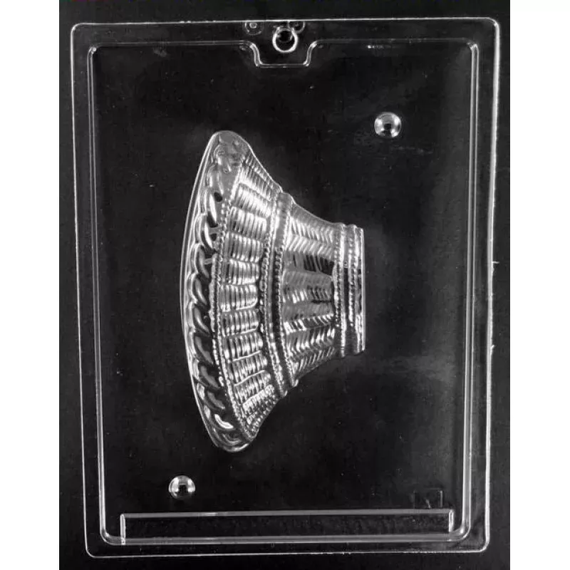 3D Basket Two-piece Chocolate Mold