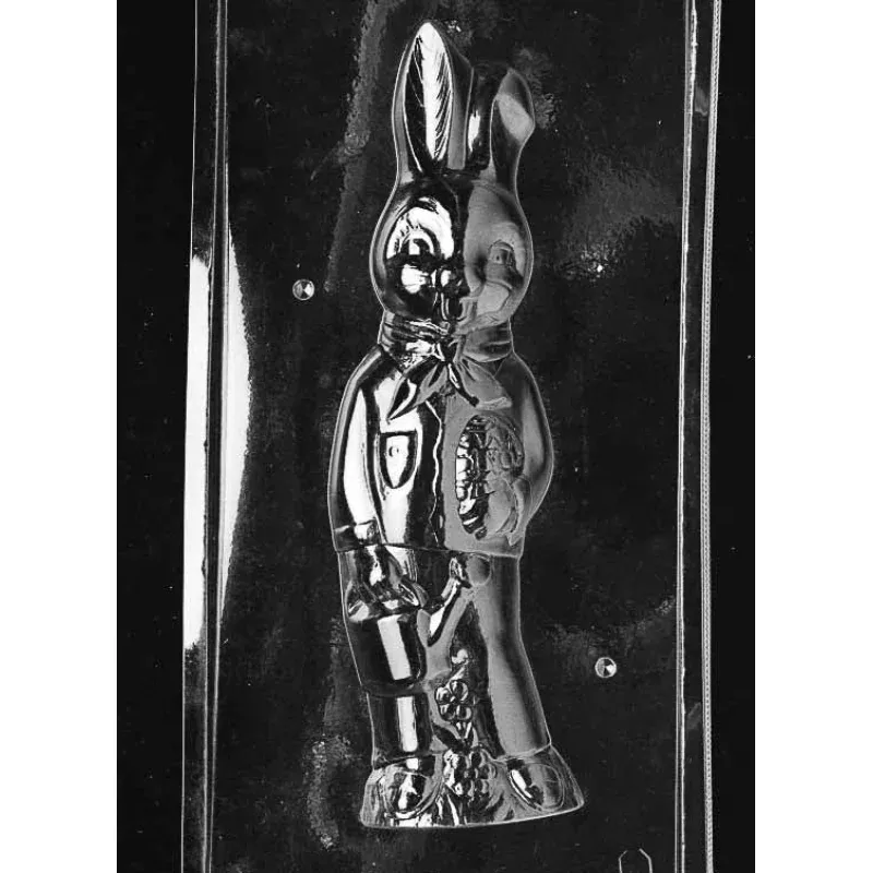 3D Boy Bunny Two-piece Chocolate Mold