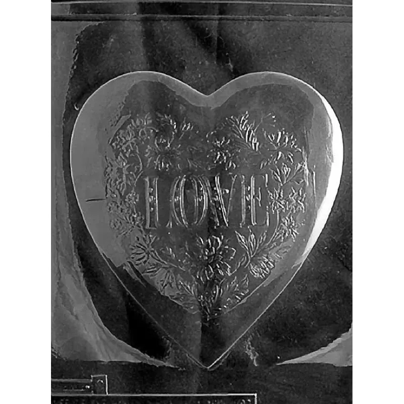 3D Pour Box Love Heart Top Two-piece Chocolate Mold