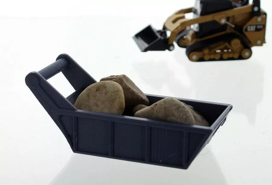 3D To Scale 64-160-GY 1/64 – Gravel Box Gray Diorama Accessory