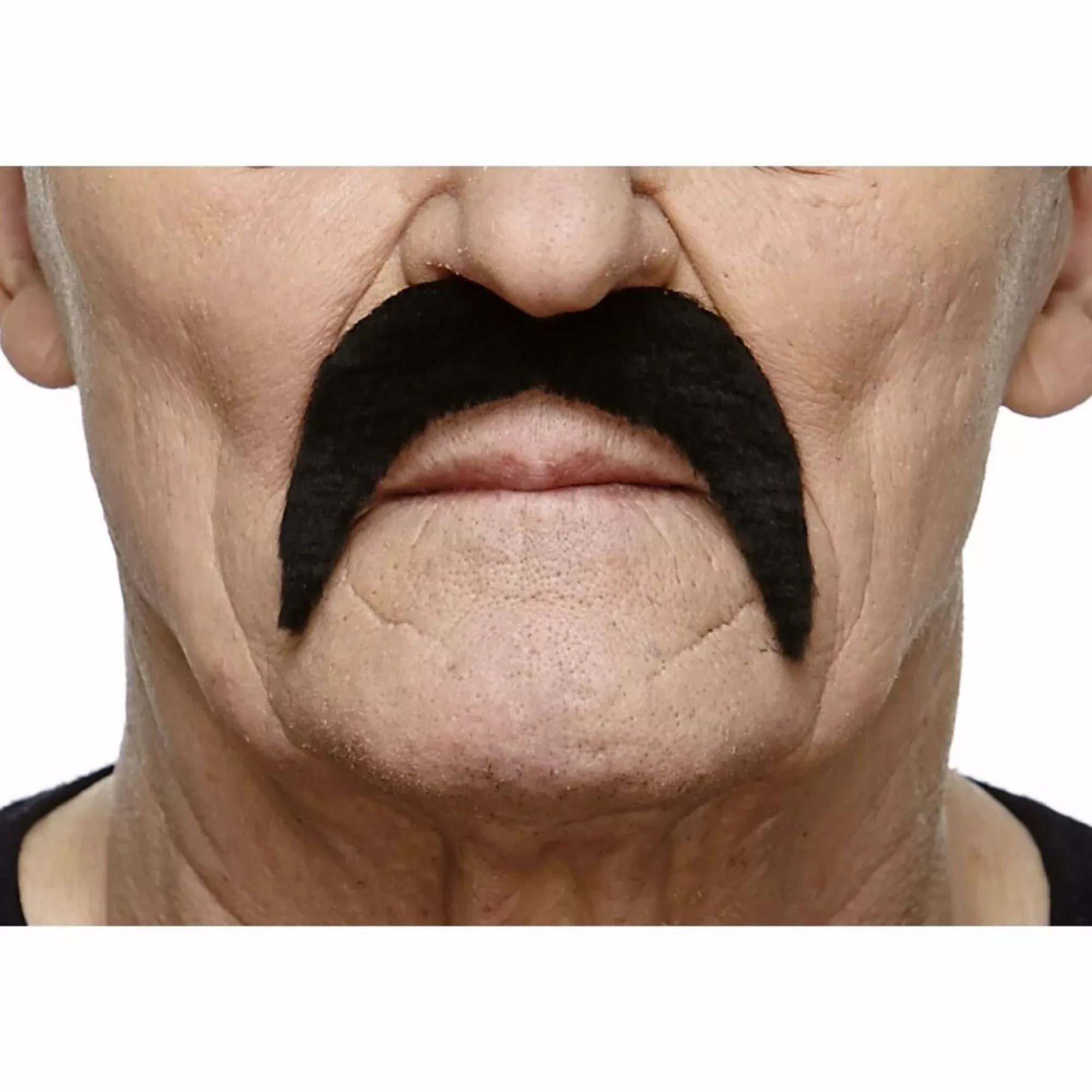 70's Black Moustache Adult Costume Accessory