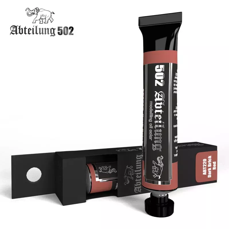 Abteilung 502 220 Weathering Oil Paint Dark Brick Red
