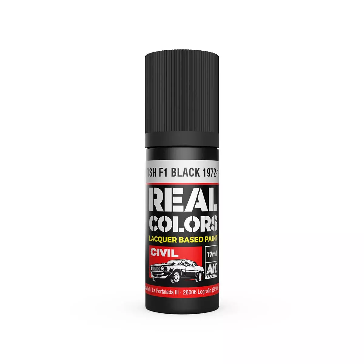 AK Real Colors British F1 1972-1986 Lacquer Paint 17mL