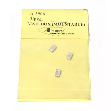 Alexander Scale Models 3906 Main Box (3) HO Scale
