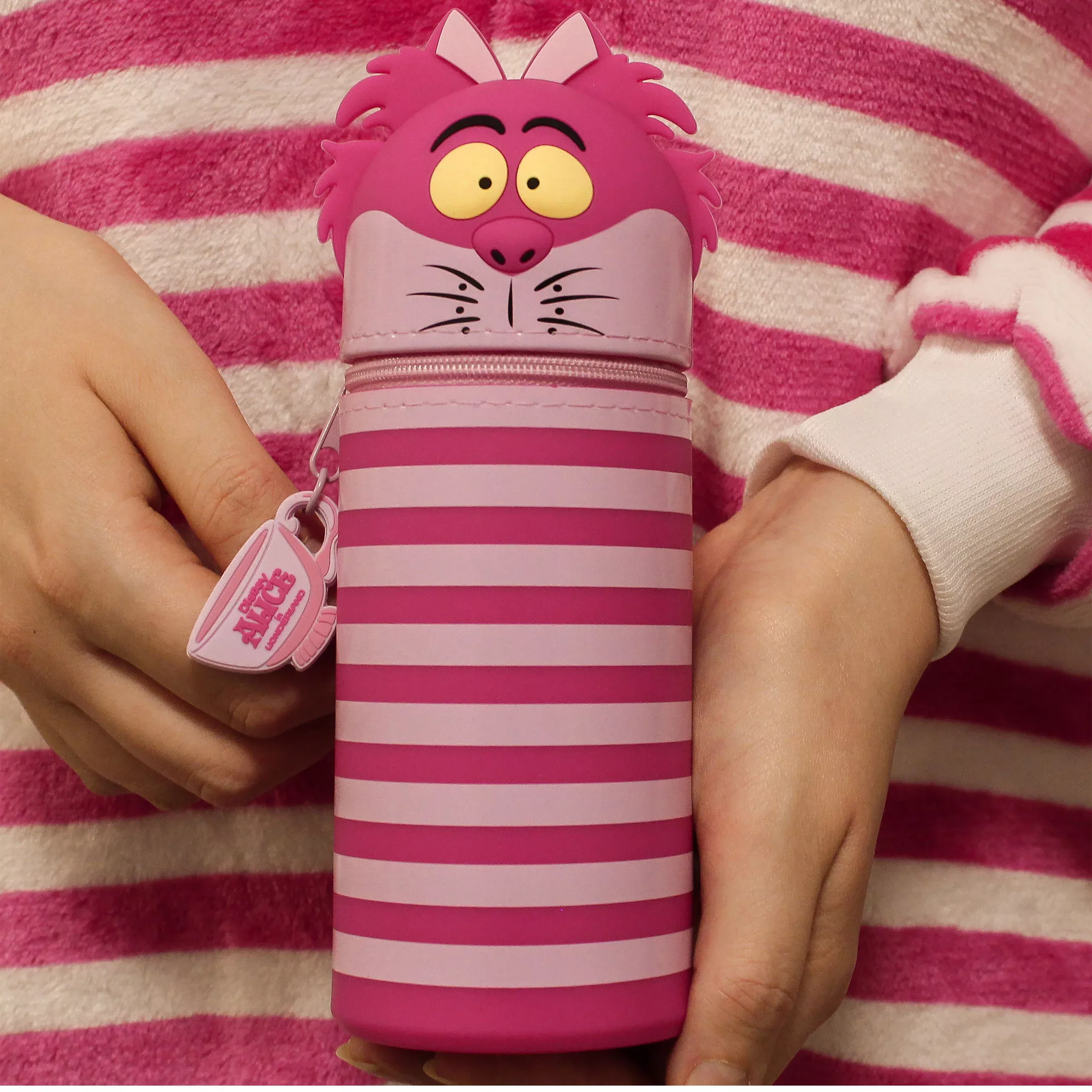 Alice in Wonderland - Cheshire Cat 3D Silicone Pencil Case