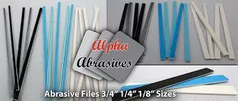 Alpha Abrasives #232-0305 Sanding Files 100/180 Grit