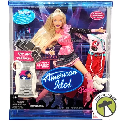 American Idol Barbie Doll 2004 Mattel G7997 NRFB