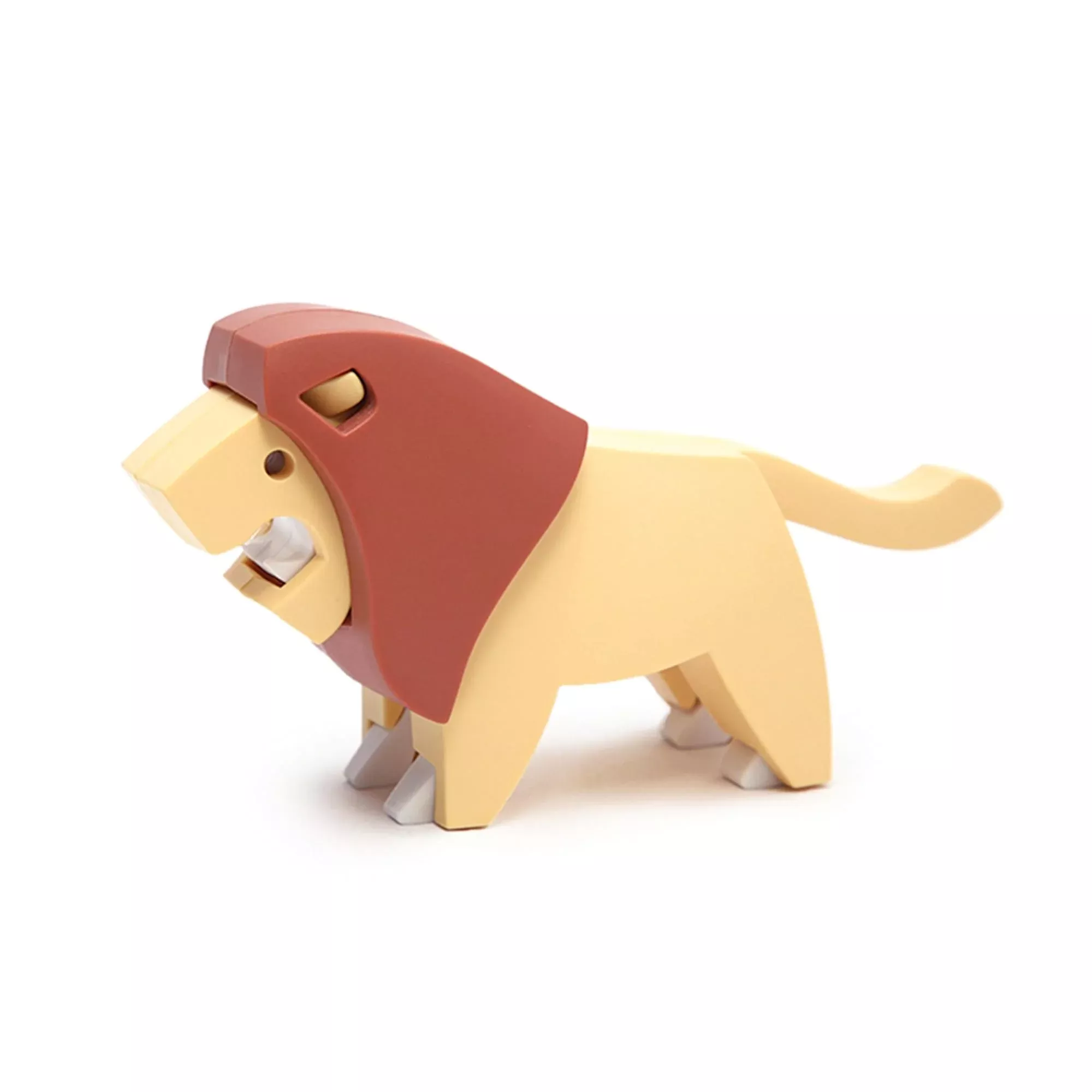 Animal Lion Magnetic Puzzle Toy