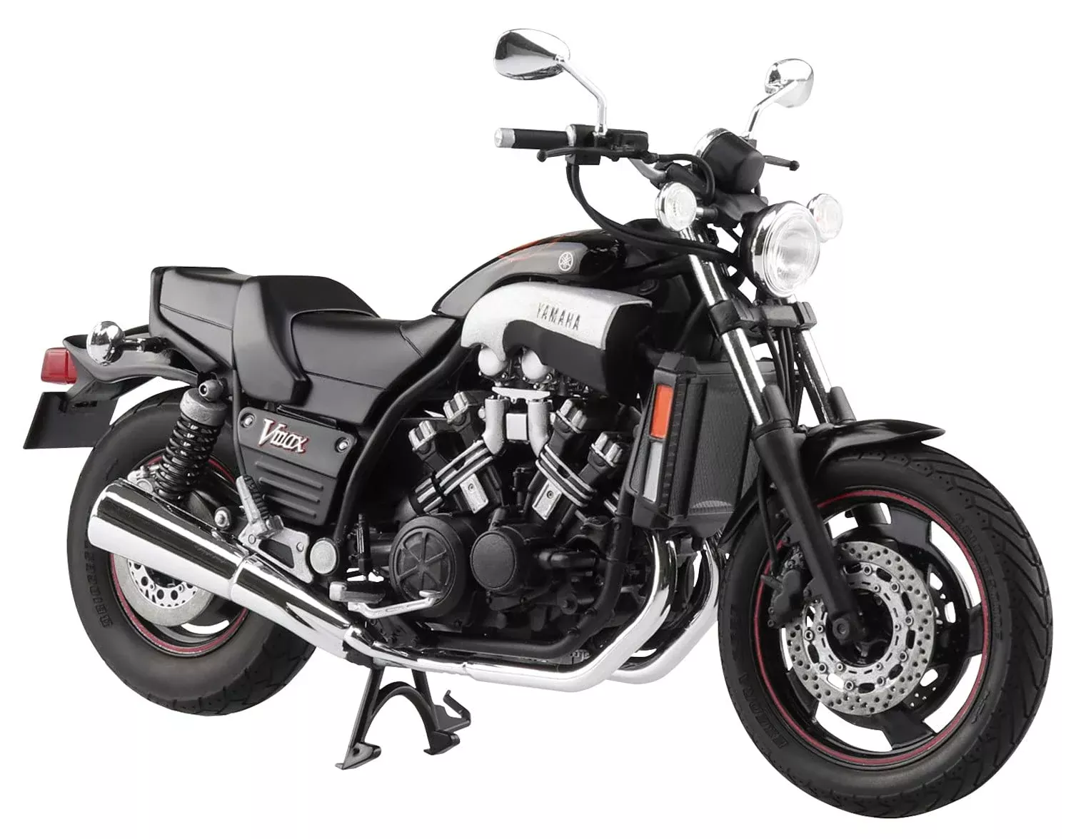 AOSHIMA - The Bike 1/12 Yamaha 4C4 Vmax '07 Plastic Model