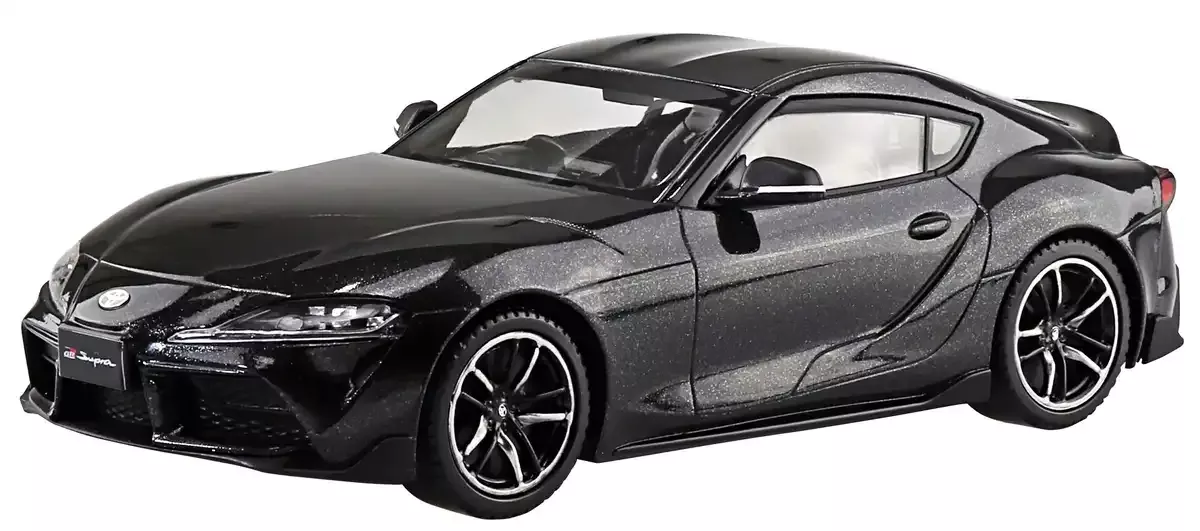 AOSHIMA The Snap Kit 1/32 Toyota Gr Supra Black Metallic Plastic Model