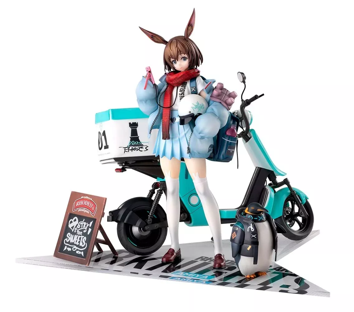 Arknights Amiya Apprentice Courier Ver. Deluxe Edition 1/7 Scale Pvc Abs Pre-Painted Figure