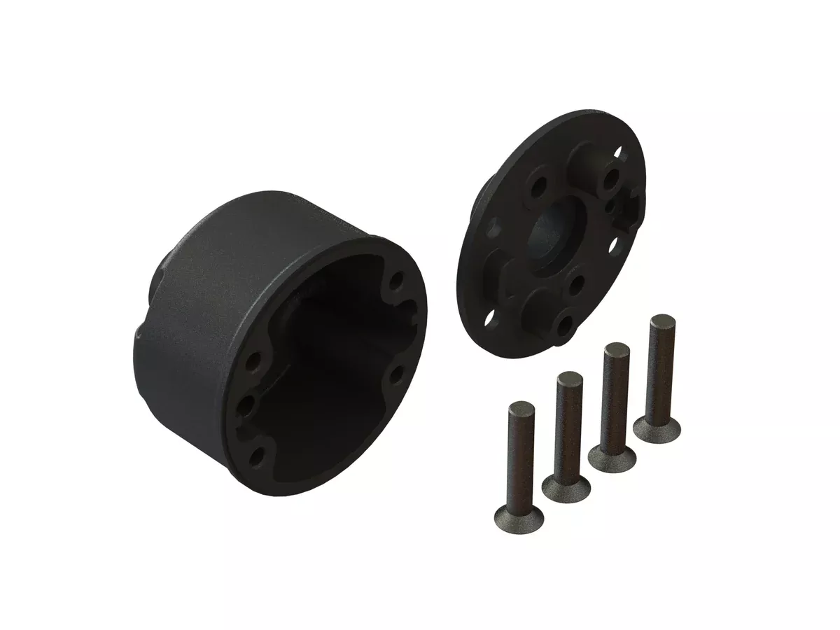 ARRMA AR310772 Composite Differential Case Set for Most 3S Vehicles