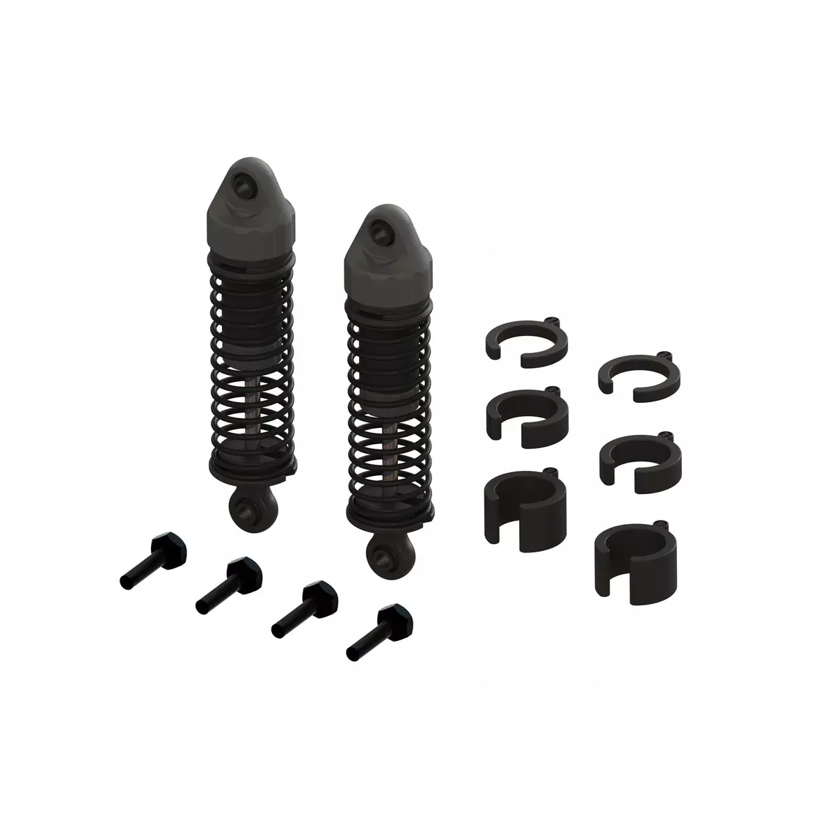 Arrma Shock Set, 58mm Length, 800cSt Oil (2pcs) - GROM
