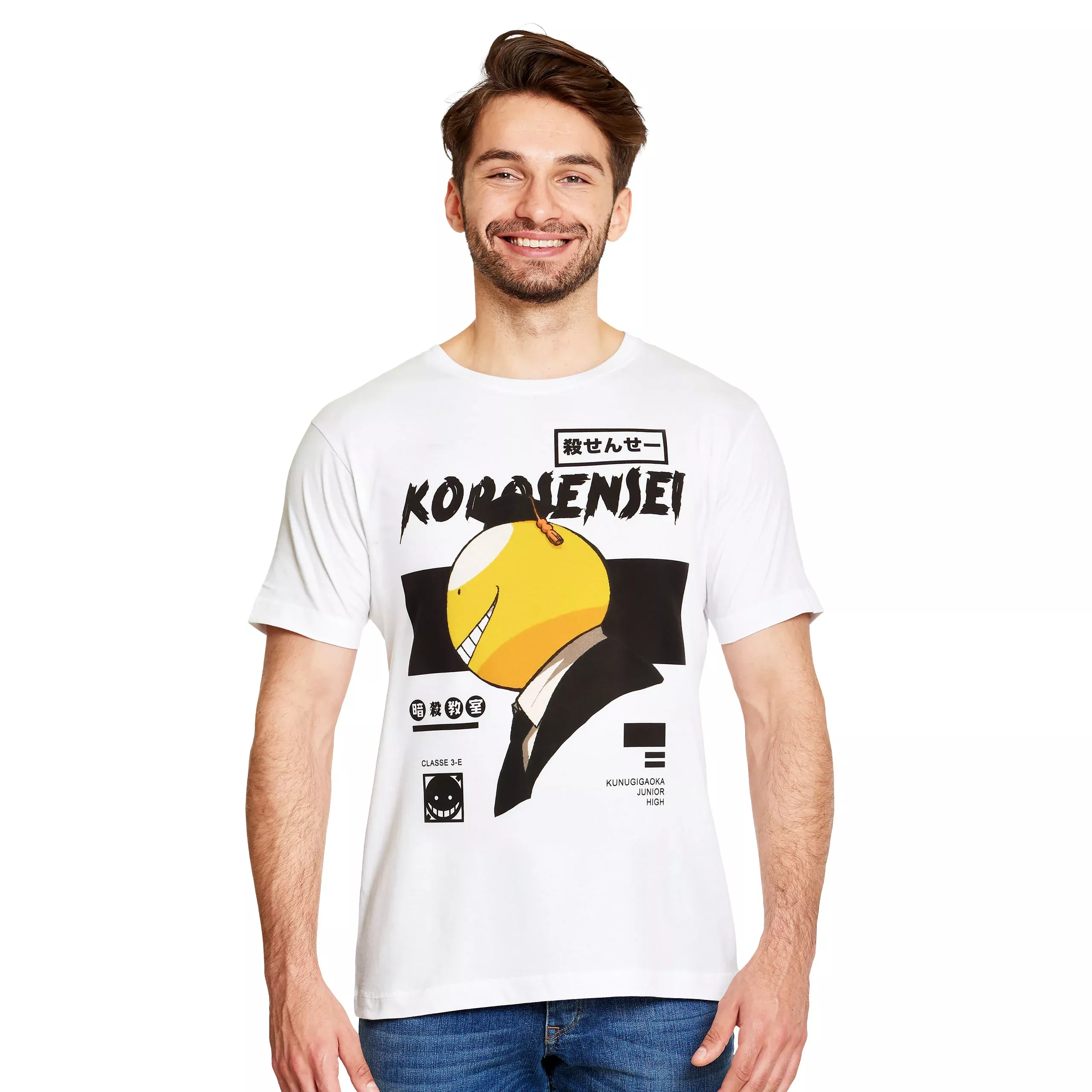 Assassination Classroom - Koro-Sensei T-Shirt white