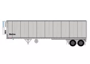 Athearn 16080 HO Scale 40' Fruehauf Z-Van Reefer Trailer Martrac MAR 5041