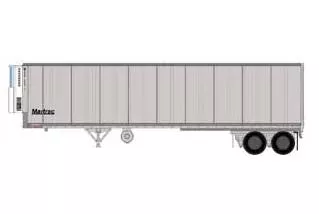 Athearn 16082 HO Scale 40' Fruehauf Z-Van Reefer Trailer Martrac MAR 5077