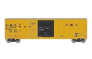 Athearn 24585 N Scale 50' FMC Combo Door Boxcar "Late" Railbox ABOX 50035