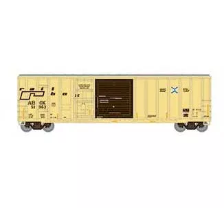 Athearn 24590 N Scale 50' FMC Combo Door Boxcar "Late" Railbox ABOX 51963