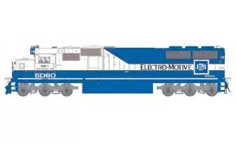 Athearn 72035 HO Scale EMD SD60 EMD Demonstrator #1