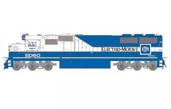 Athearn 72037 HO Scale EMD SD60 EMD Demonstrator #4