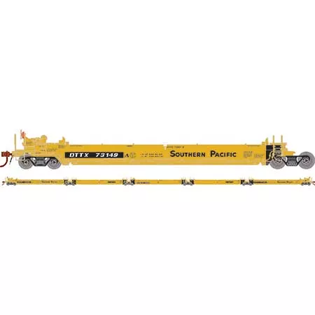 Athearn 98925 HO Scale Maxi I 5 Unit Well Car Trailer Train / Southern Pacific DTTX 73149
