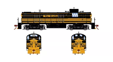 Athearn # ATH28777 HO RTR ALCo RS-3, Tsunami2 DCC Sound, Rio Grande #5202