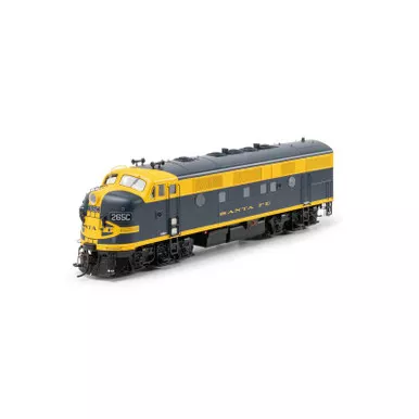Athearn Genesis # ATHG19673 HO F7A Locomotive with DCC & Sound, ATSF #265C