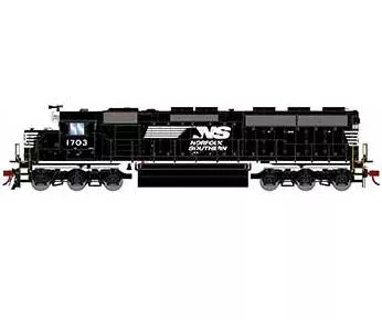 Athearn Genesis G65716 HO Scale EMD SD45-2 Norfolk Southern NS 1703