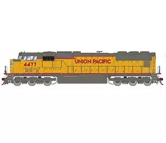 Athearn Genesis G75721 HO Scale SD70 Union Pacific Lightning Stripe UP 4477