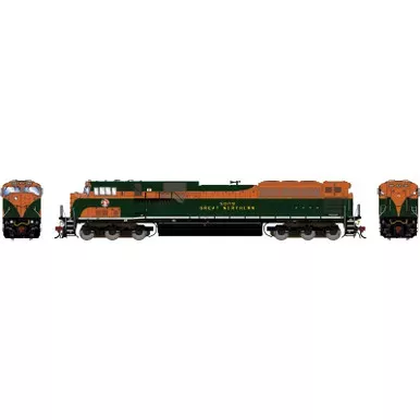 Athearn Genesis ~ HO Scale ~ SD80MAC ~ Great Northern #5009 ~ DCC Sound ~ 2949