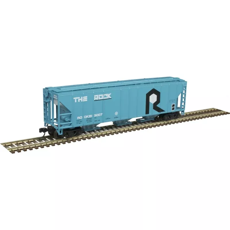 Atlas 50005551 N Scale 4427 Covered Hopper Rock Island RI 513021